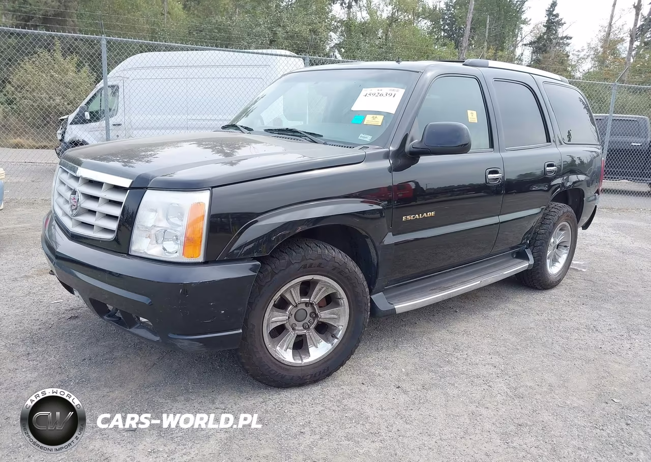 2002 Cadillac Escalade Standard VIN:1GYEK63N22R206083 - 2