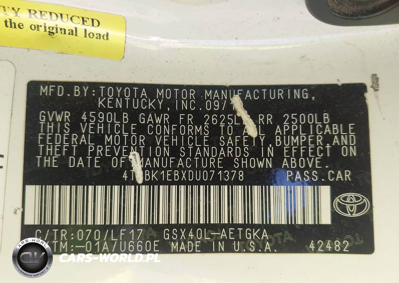 2013 Toyota Avalon Xle Premium VIN:4T1BK1EBXDU071378 - 9