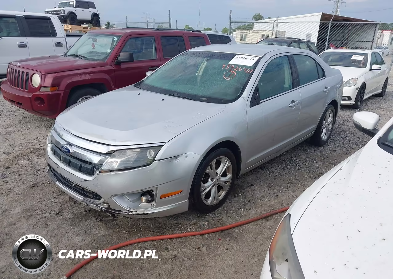 2012 Ford Fusion Se VIN:3FAHP0HA1CR351425 - 2