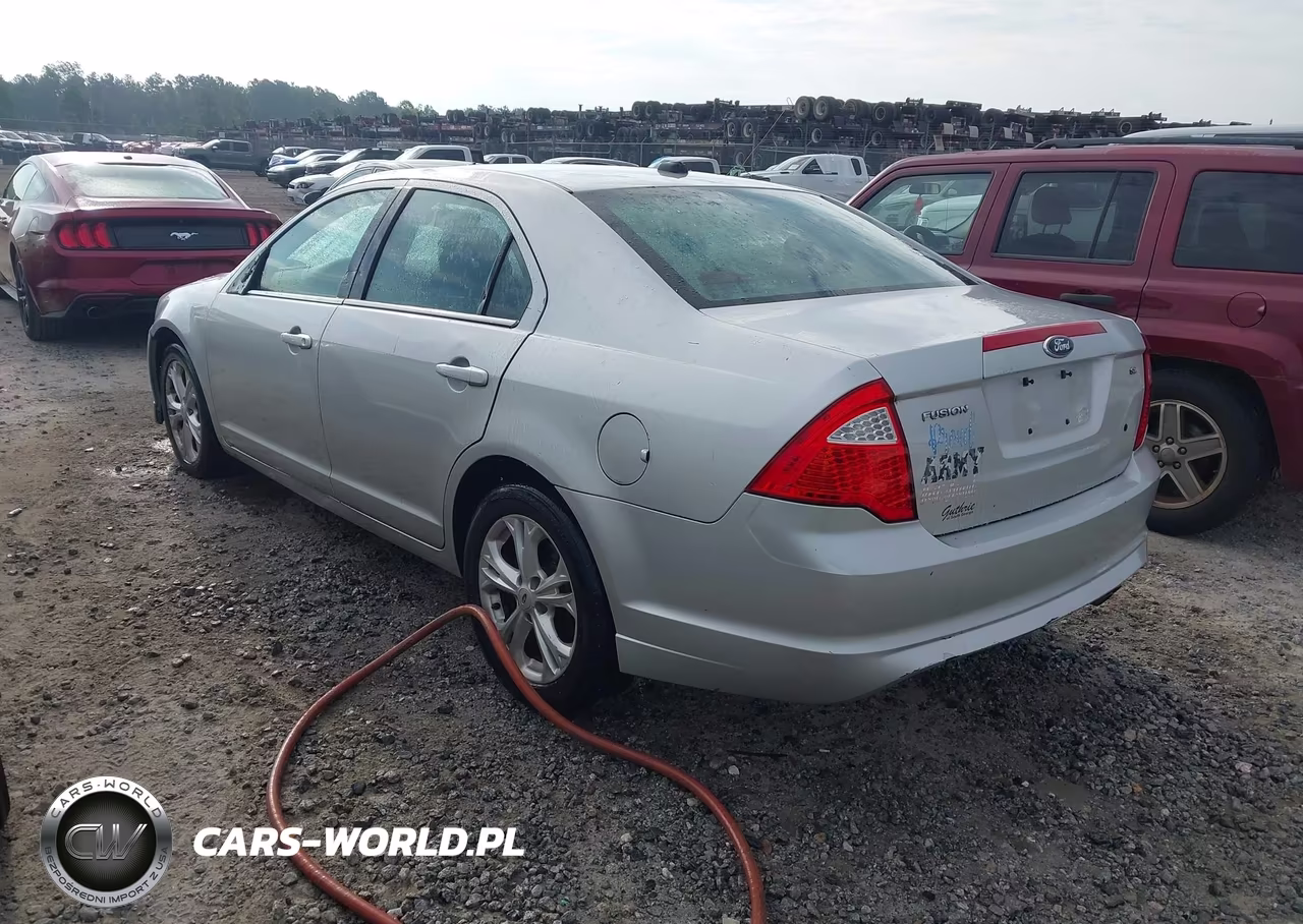2012 Ford Fusion Se VIN:3FAHP0HA1CR351425 - 3