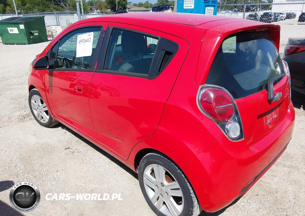 2014 Chevrolet Spark Ls Auto VIN:KL8CB6S97EC577449 - 3