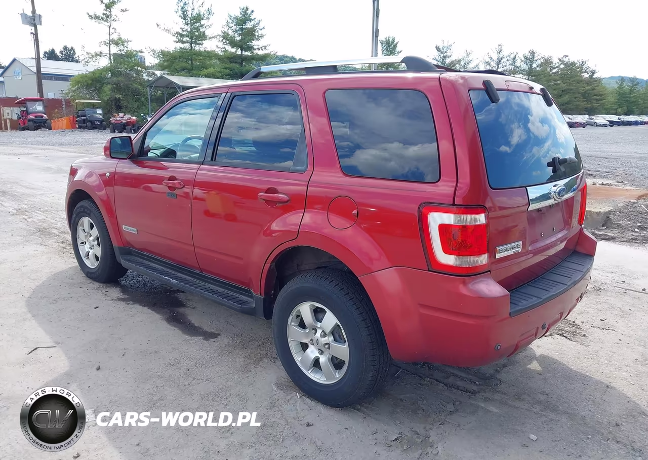 2008 Ford Escape Limited VIN:1FMCU04128KB91596 - 3