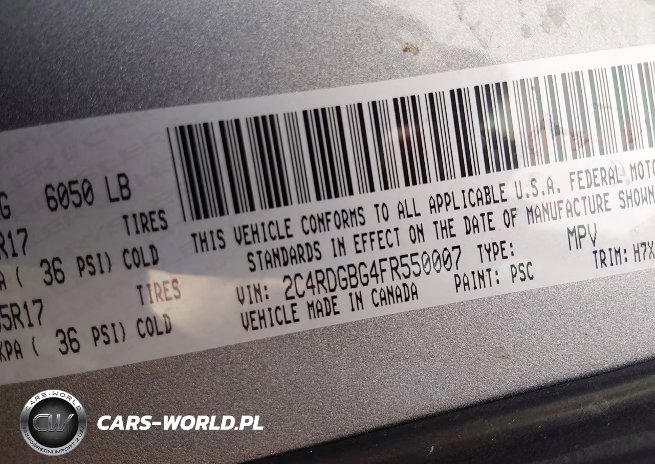 2015 Dodge Grand Caravan American Value Pkg VIN:2C4RDGBG4FR550007 - 9