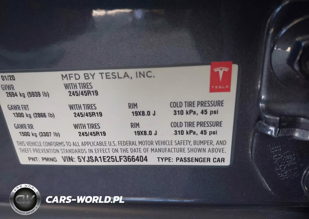 2020 Tesla Model S Long Range Dual Motor All-Wheel Drive-Long Range Plus Dual Motor All-Wheel Drive VIN:5YJSA1E25LF366404 - 9