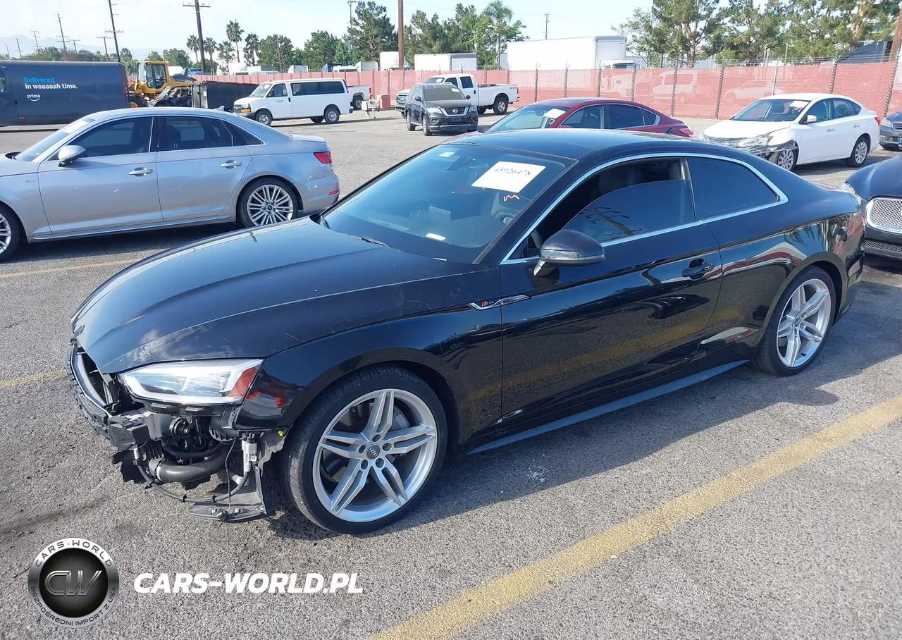 2018 Audi A5 2.0T Premium VIN:WAUTNAF54JA007646 - 2
