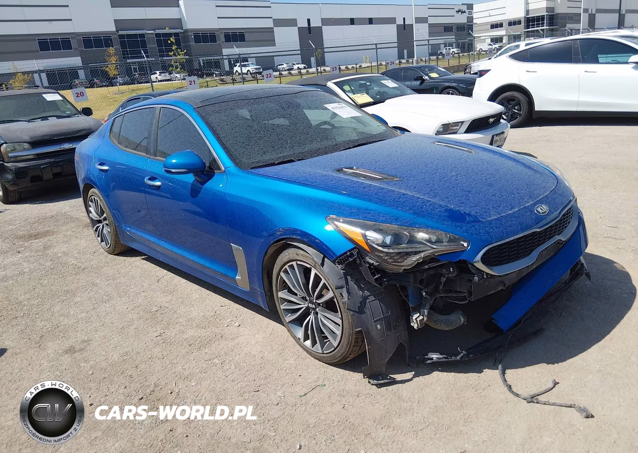 2019 Kia Stinger VIN:KNAE15LA2K6052103 - 1