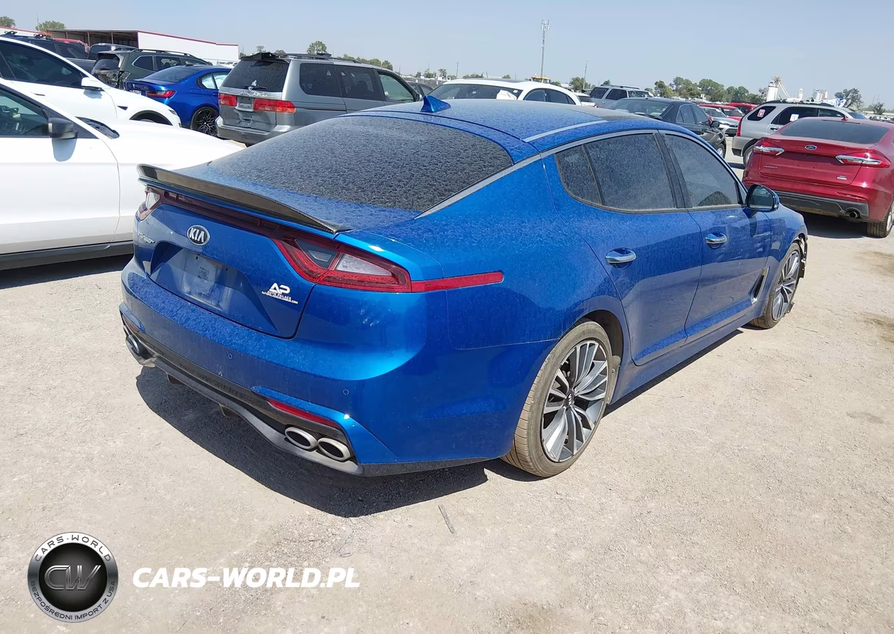 2019 Kia Stinger VIN:KNAE15LA2K6052103 - 4