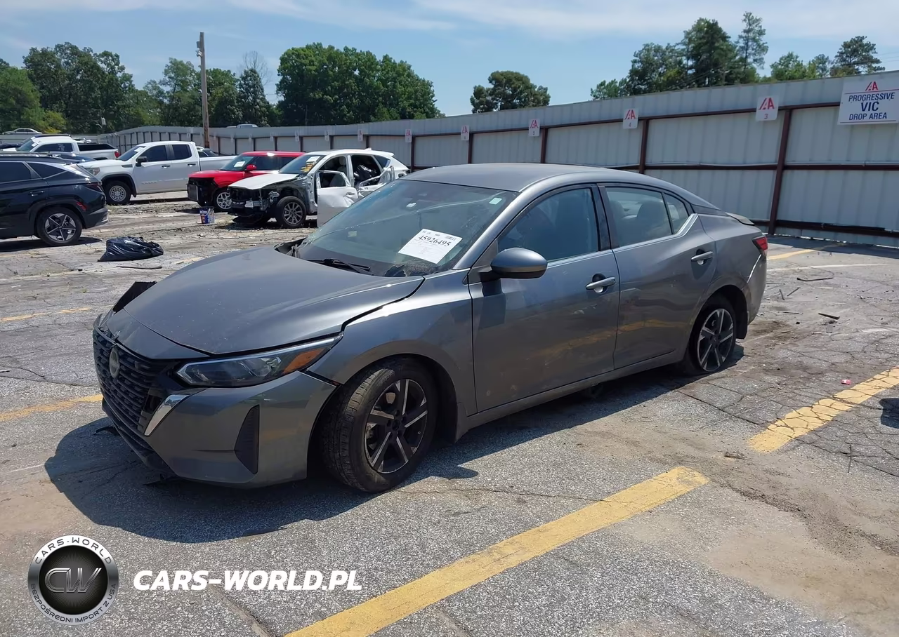 2025 Nissan Sentra Sv VIN:3N1AB8CV2SY323689 - 2