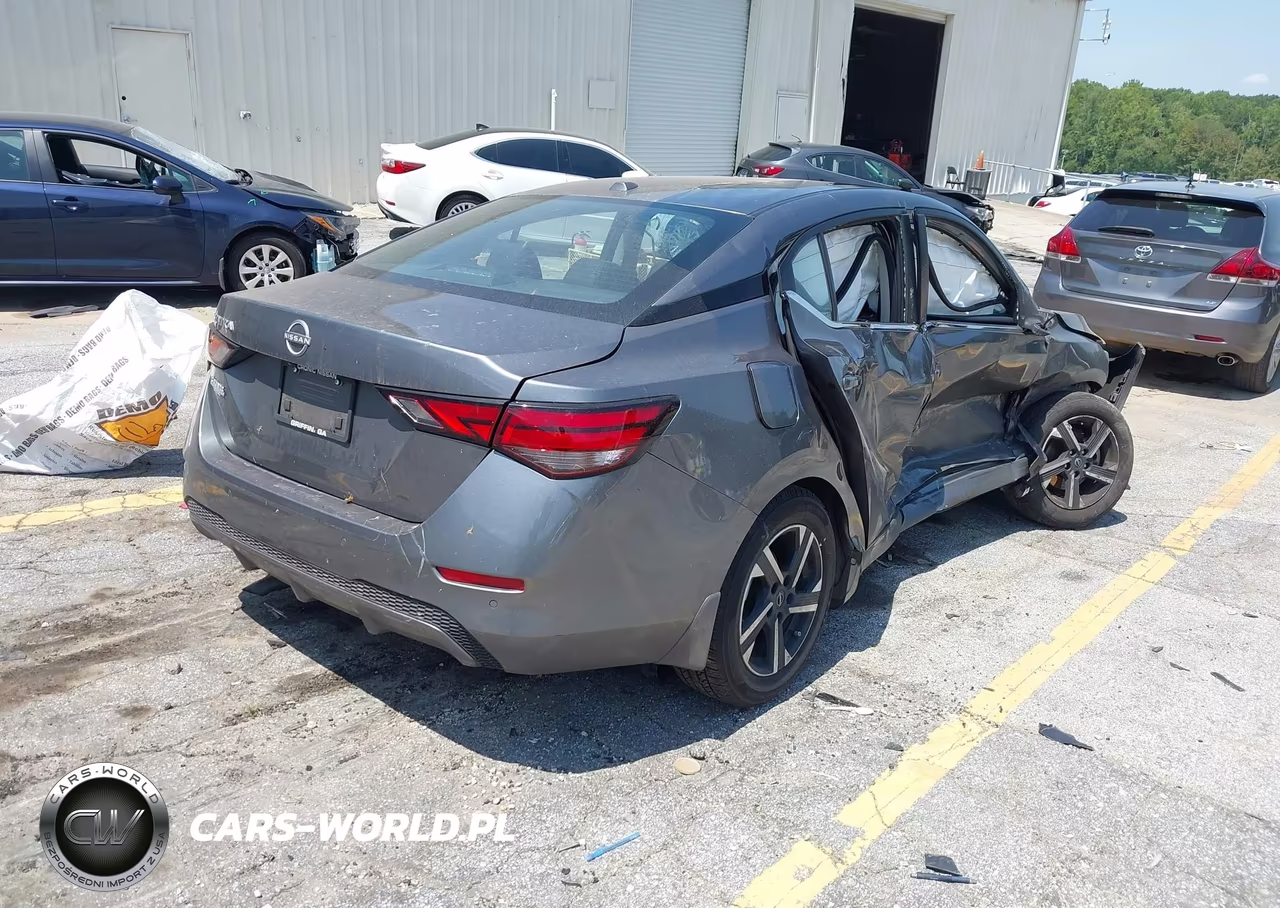2025 Nissan Sentra Sv VIN:3N1AB8CV2SY323689 - 4