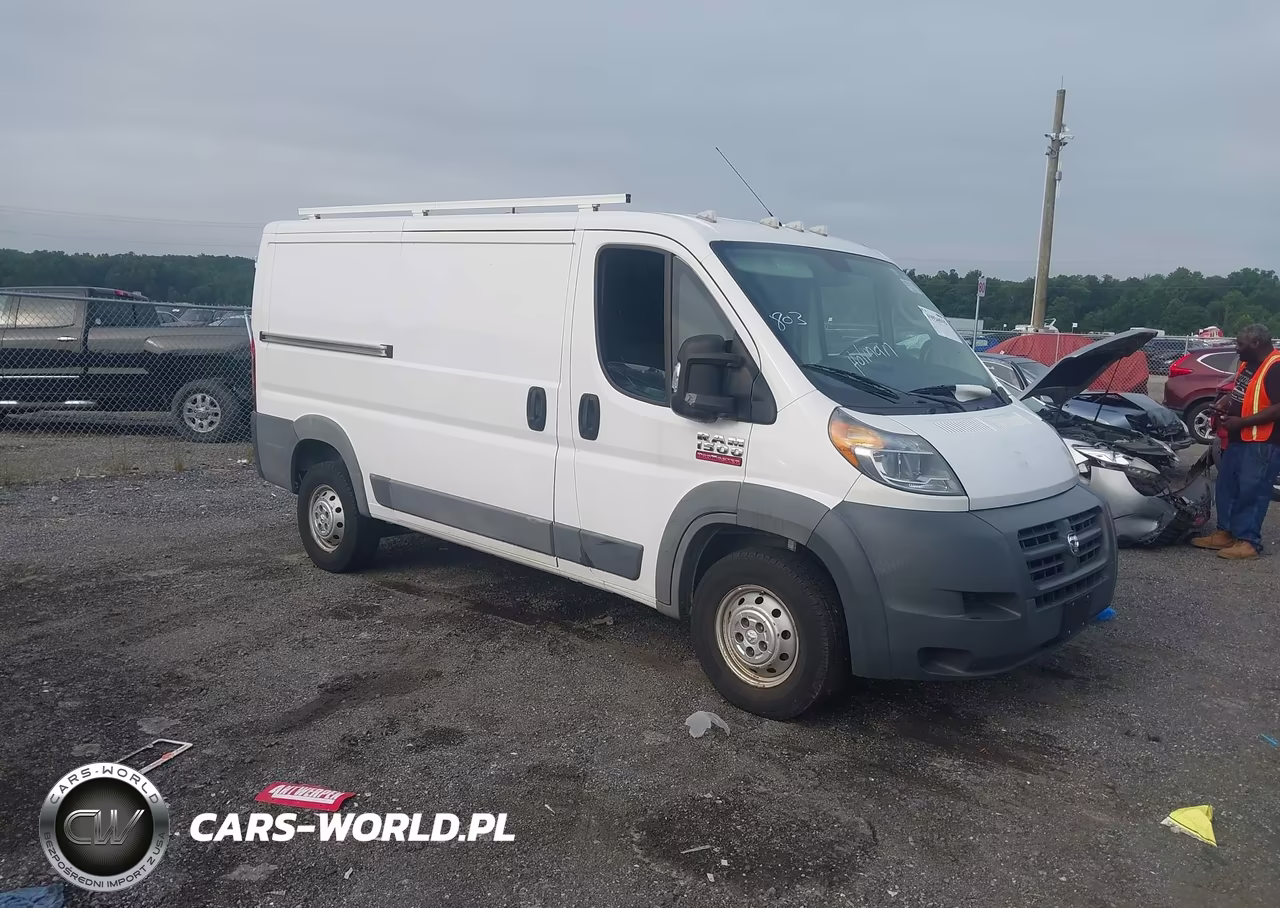 2018 Ram Promaster 1500 Low Roof 136 Wb VIN:3C6TRVAG6JE151078 - 1
