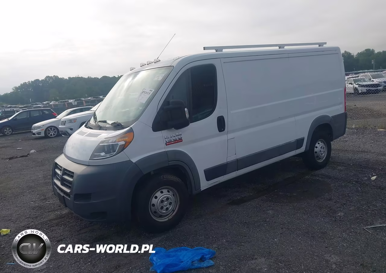 2018 Ram Promaster 1500 Low Roof 136 Wb VIN:3C6TRVAG6JE151078 - 2