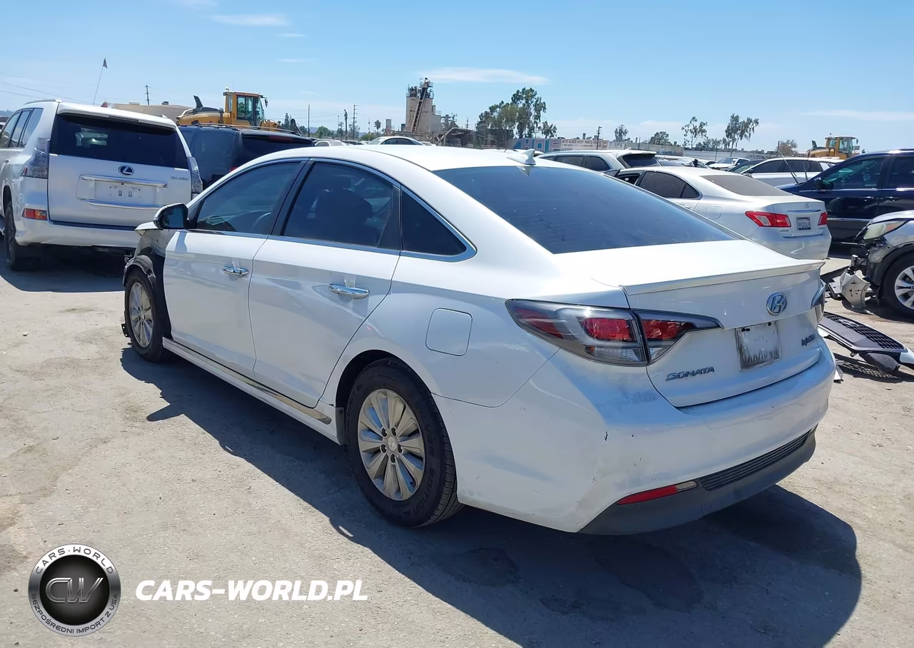 2017 Hyundai Sonata Hybrid Se VIN:KMHE24L34HA066372 - 3