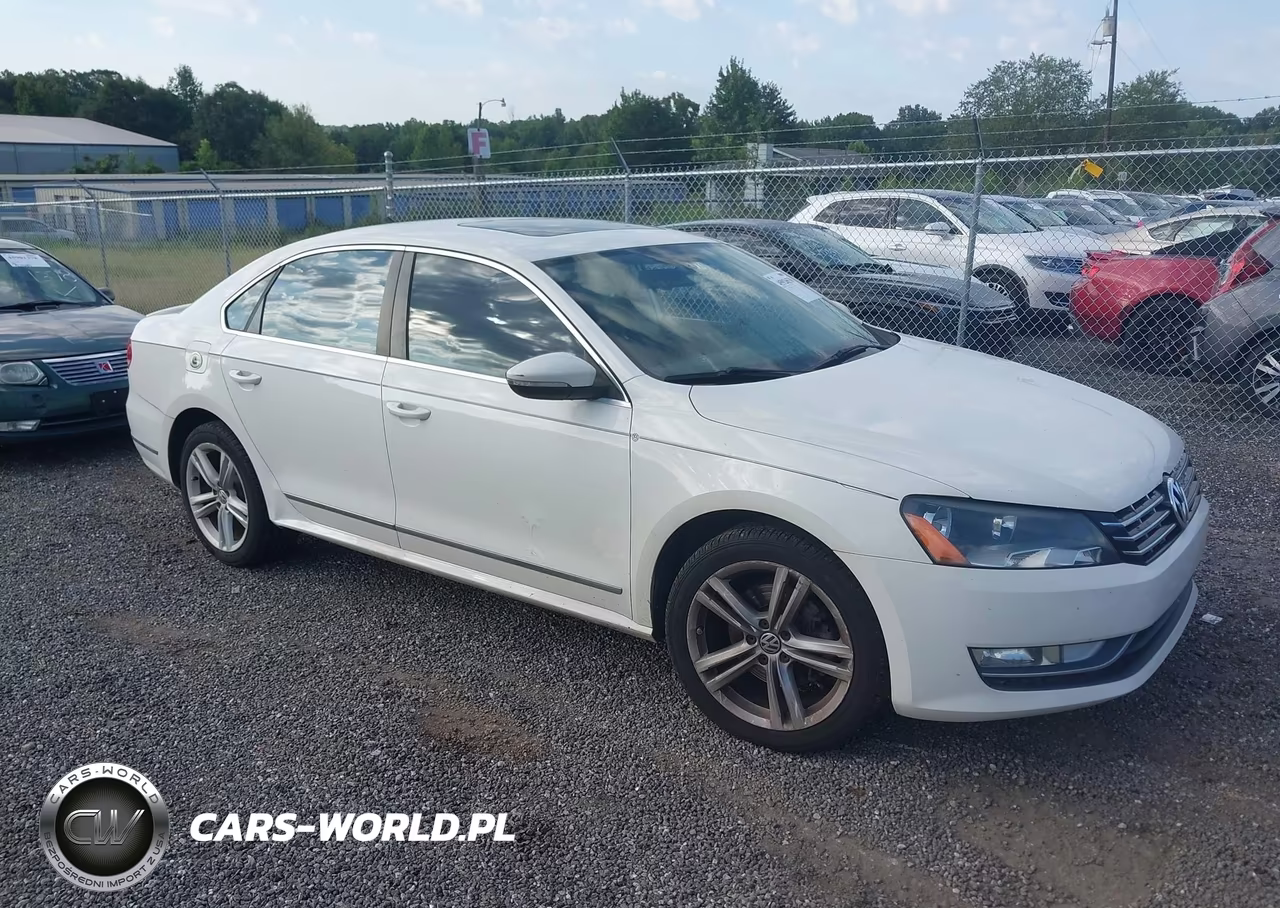 2012 Volkswagen Passat 2.0L Tdi Se