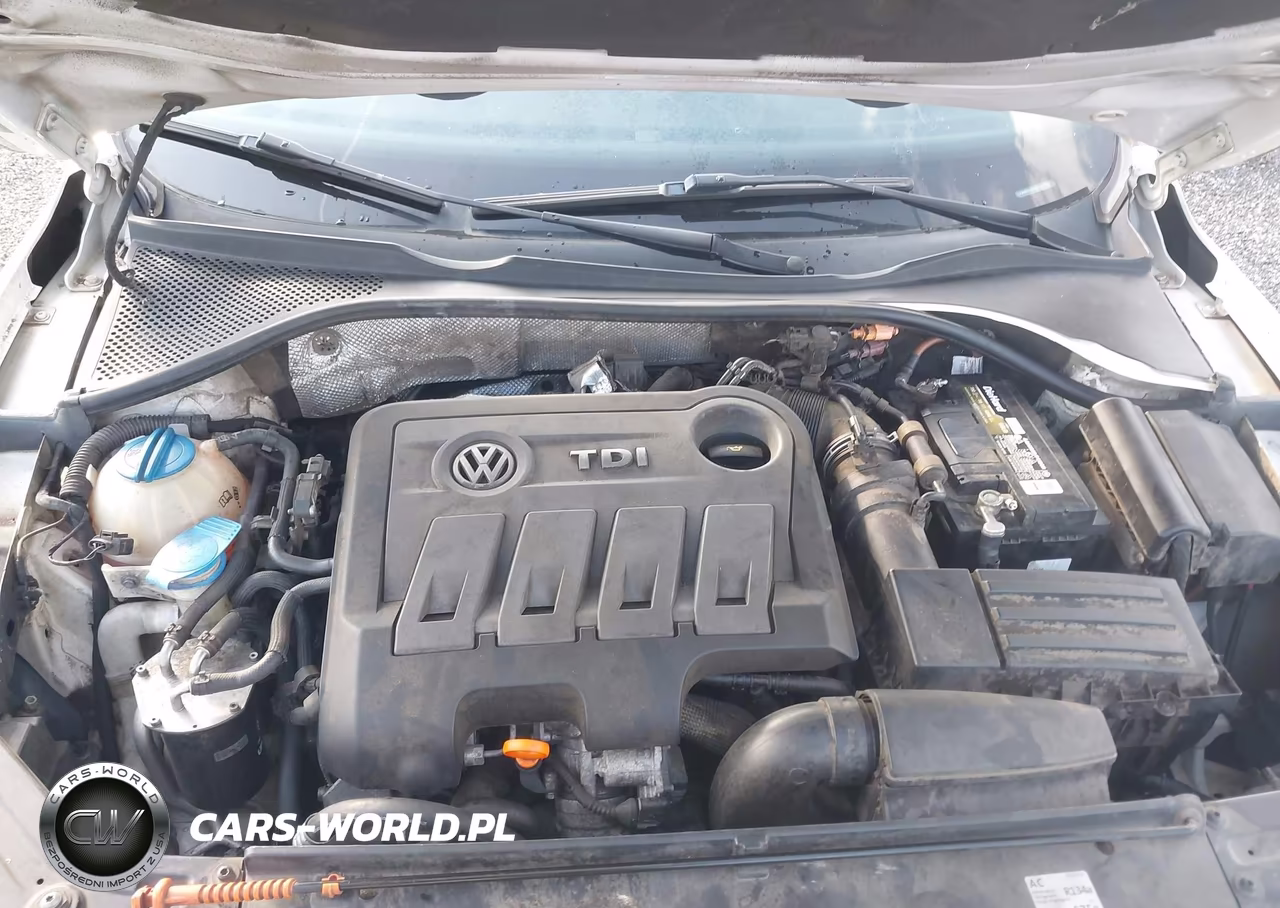 2012 Volkswagen Passat 2.0L Tdi Se VIN:1VWBN7A31CC101799 - 10