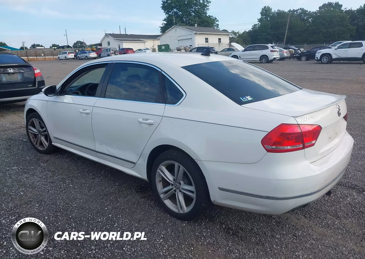 2012 Volkswagen Passat 2.0L Tdi Se VIN:1VWBN7A31CC101799 - 3