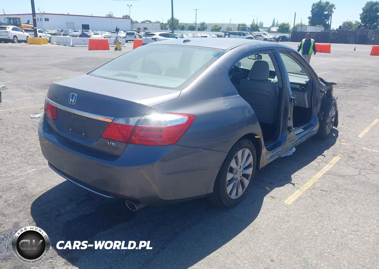 2013 Honda Accord Ex-L V-6 VIN:1HGCR3F82DA016140 - 4