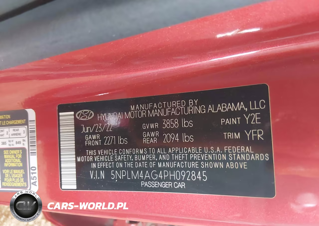 2023 Hyundai Elantra Sel VIN:5NPLM4AG4PH092845 - 9