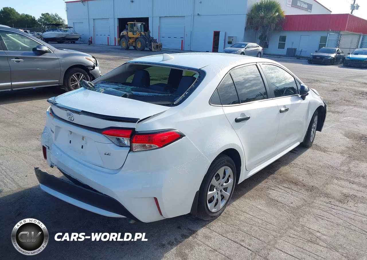 2021 Toyota Corolla Le VIN:JTDEPMAE0MJ150242 - 4