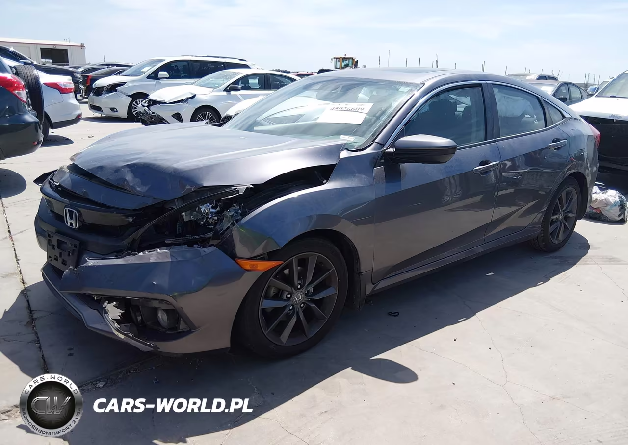 2020 Honda Civic Ex VIN:19XFC1F3XLE012063 - 2