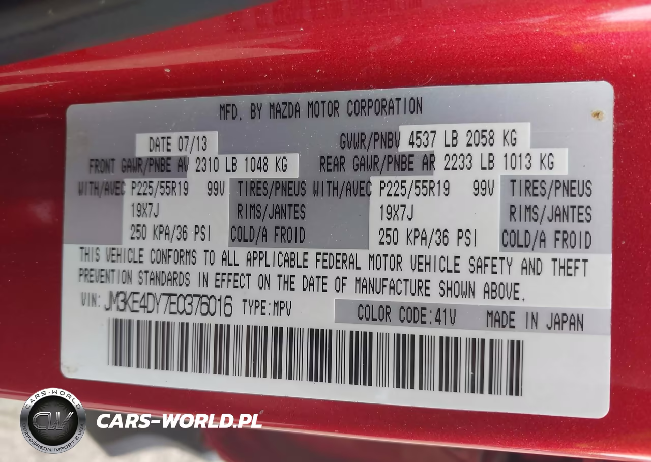 2014 Mazda Cx-5 Grand Touring VIN:JM3KE4DY7E0376016 - 9