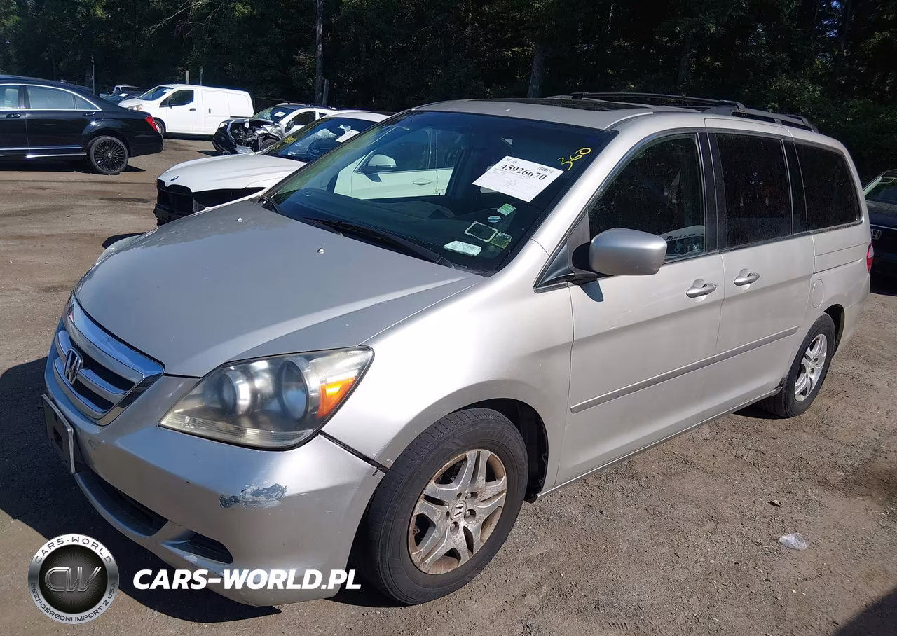 2006 Honda Odyssey Ex-L VIN:5FNRL38706B032166 - 2