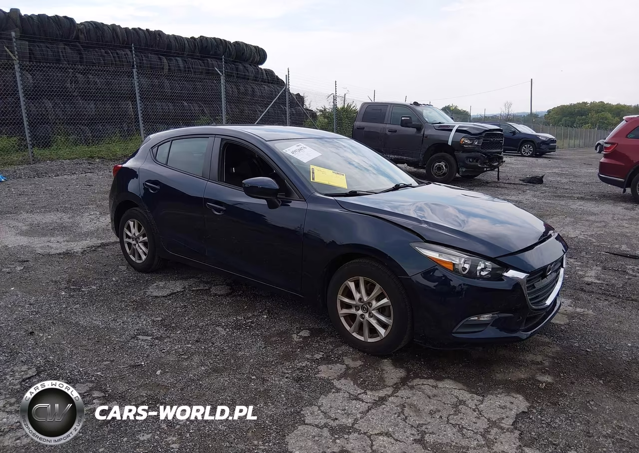 2017 Mazda Mazda3 Sport VIN:3MZBN1K71HM100754 - 1