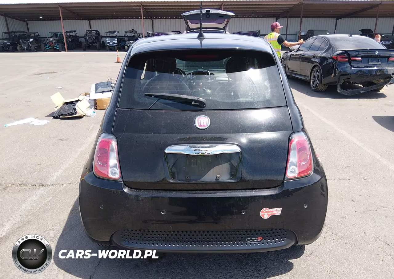 2017 Fiat 500E Battery Electric VIN:3C3CFFGE6HT586237 - 17