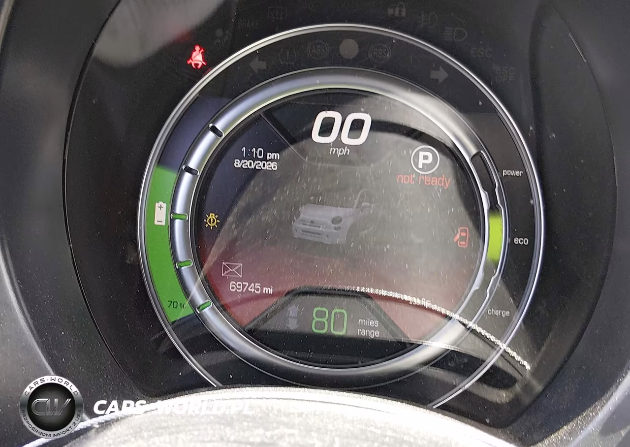 2017 Fiat 500E Battery Electric VIN:3C3CFFGE6HT586237 - 18