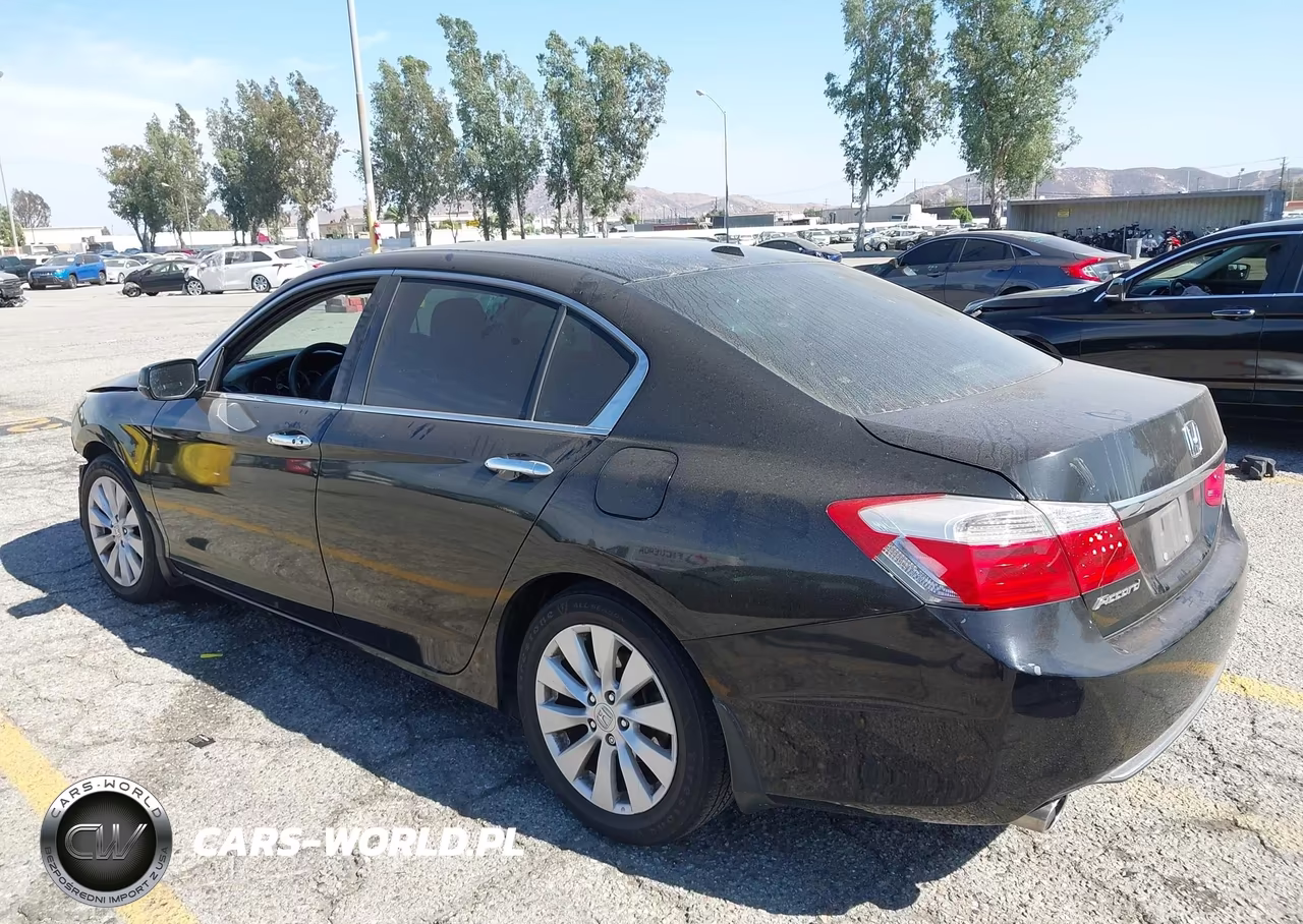 2014 Honda Accord Ex-L V-6 VIN:1HGCR3F87EA026468 - 3