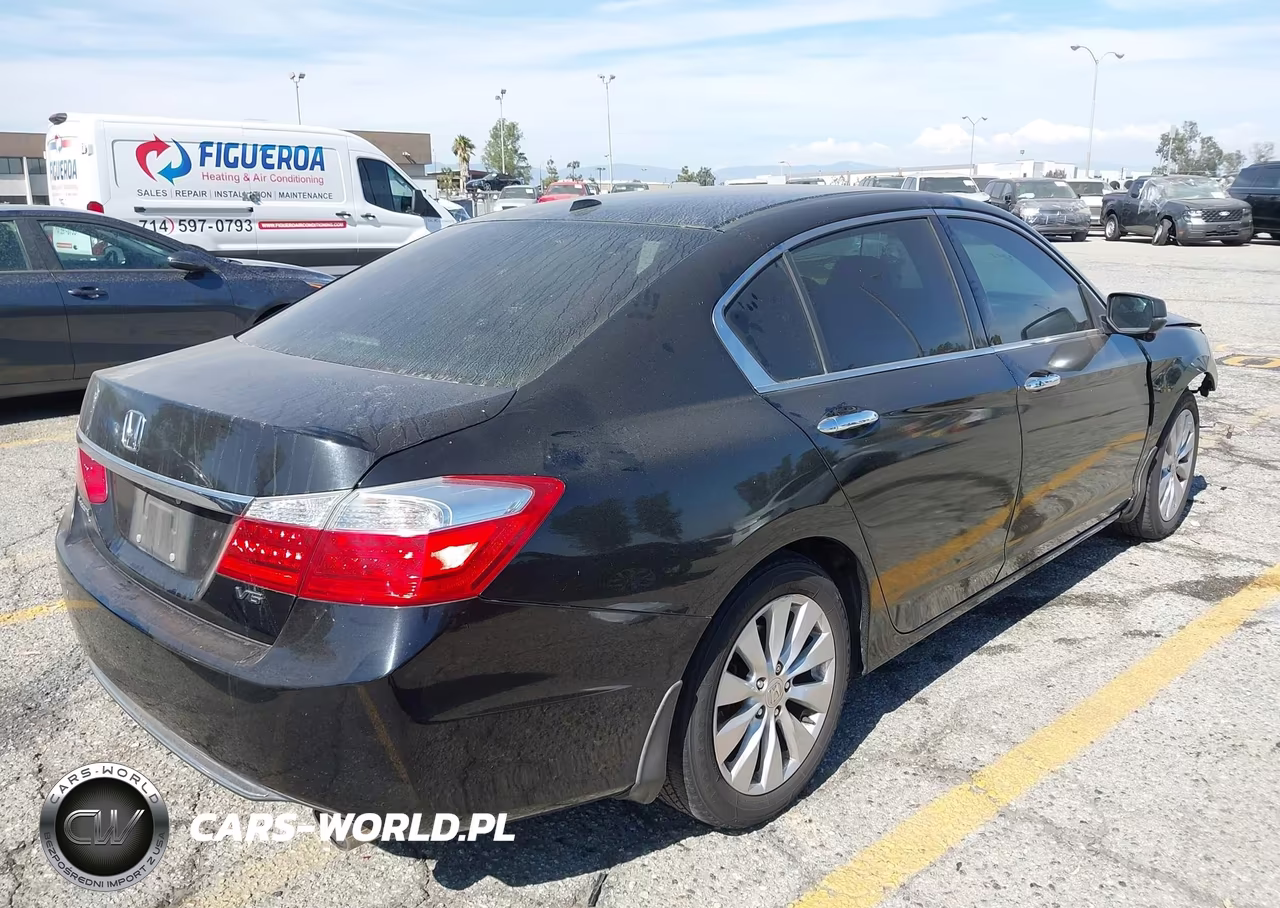 2014 Honda Accord Ex-L V-6 VIN:1HGCR3F87EA026468 - 4