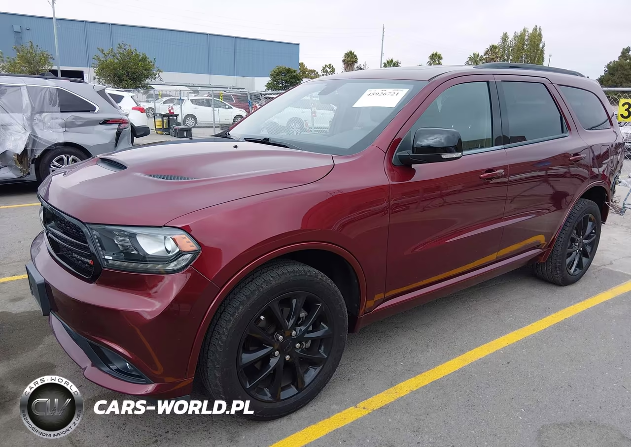 2018 Dodge Durango Gt Awd VIN:1C4RDJDG6JC317192 - 2