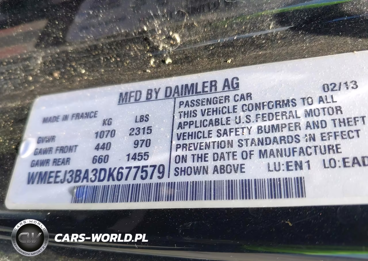2013 Smart Fortwo Pure VIN:WMEEJ3BA3DK677579 - 9