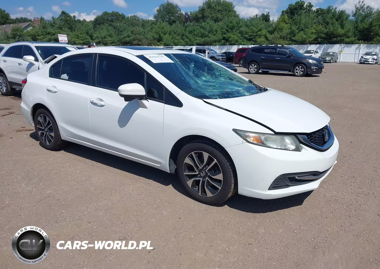 2015 Honda Civic Ex VIN:19XFB2F85FE024047 - 1