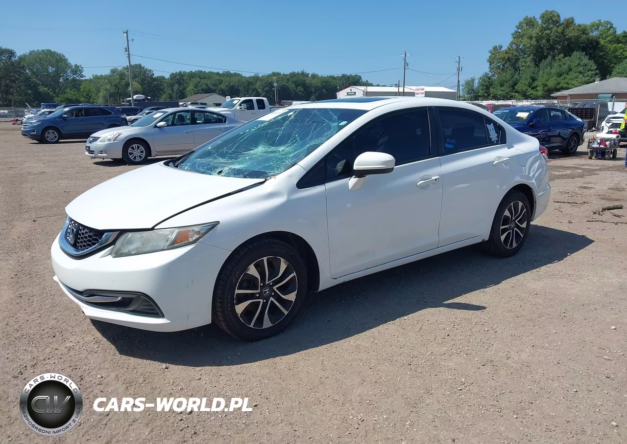 2015 Honda Civic Ex VIN:19XFB2F85FE024047 - 2