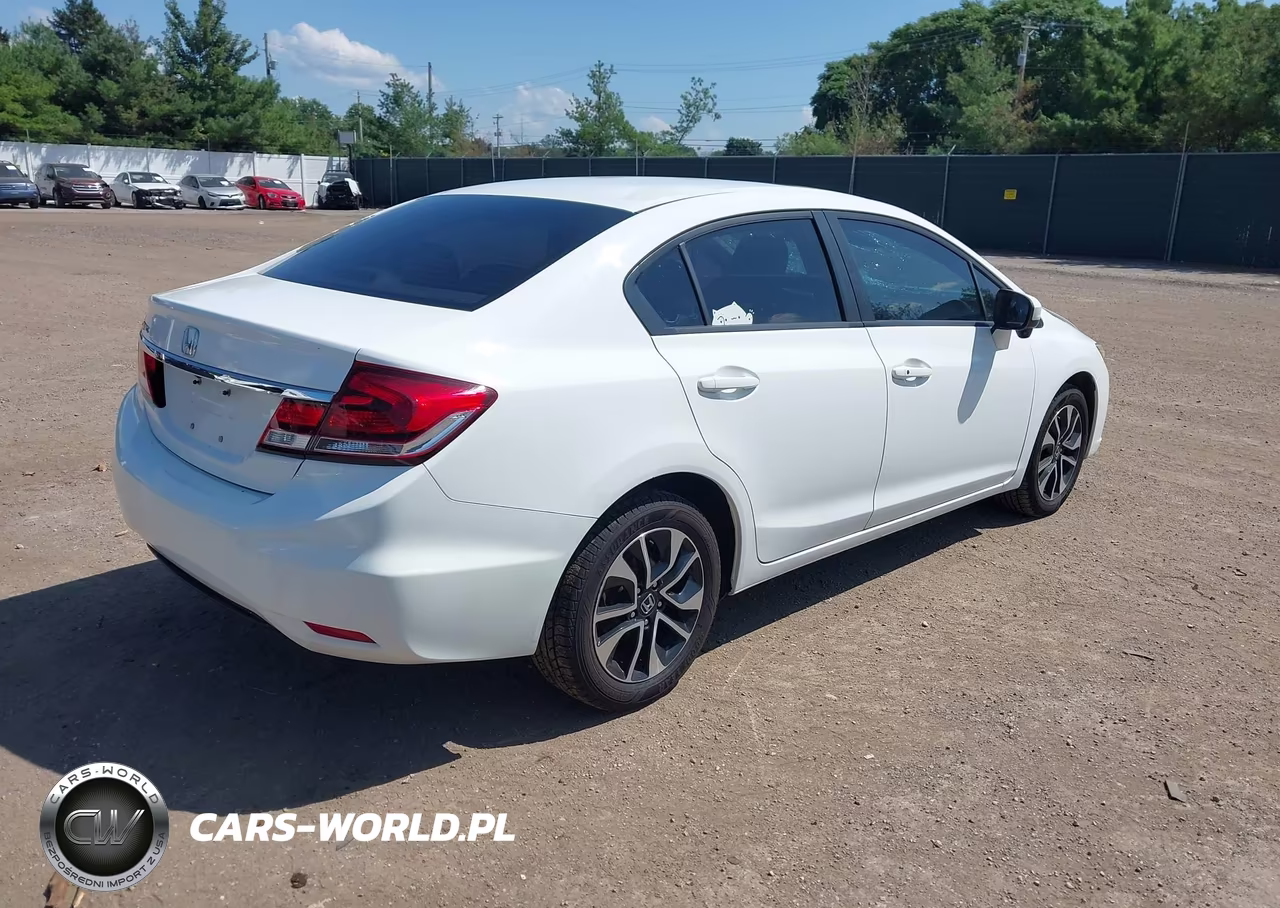 2015 Honda Civic Ex VIN:19XFB2F85FE024047 - 4