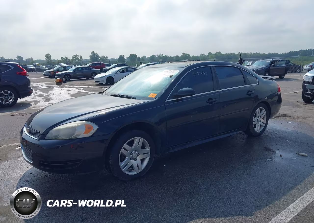 2012 Chevrolet Impala Lt VIN:2G1WB5E32C1168745 - 2