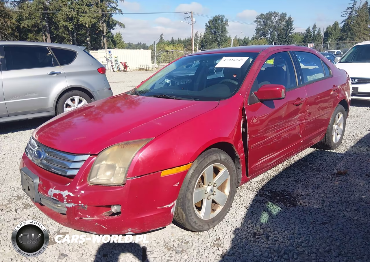 2008 Ford Fusion Se VIN:3FAHP01118R137603 - 2