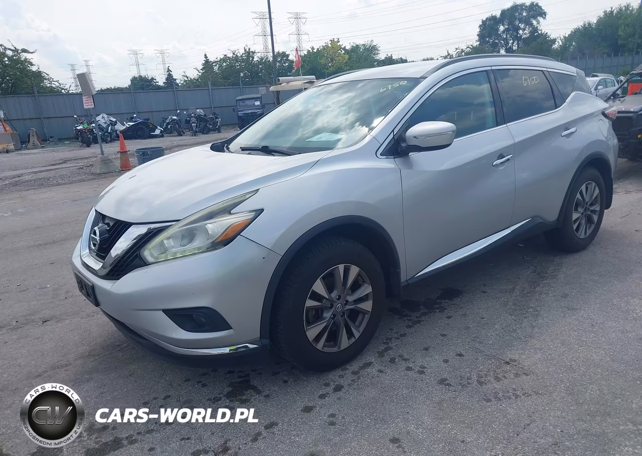 2015 Nissan Murano Sv VIN:5N1AZ2MH8FN247991 - 2