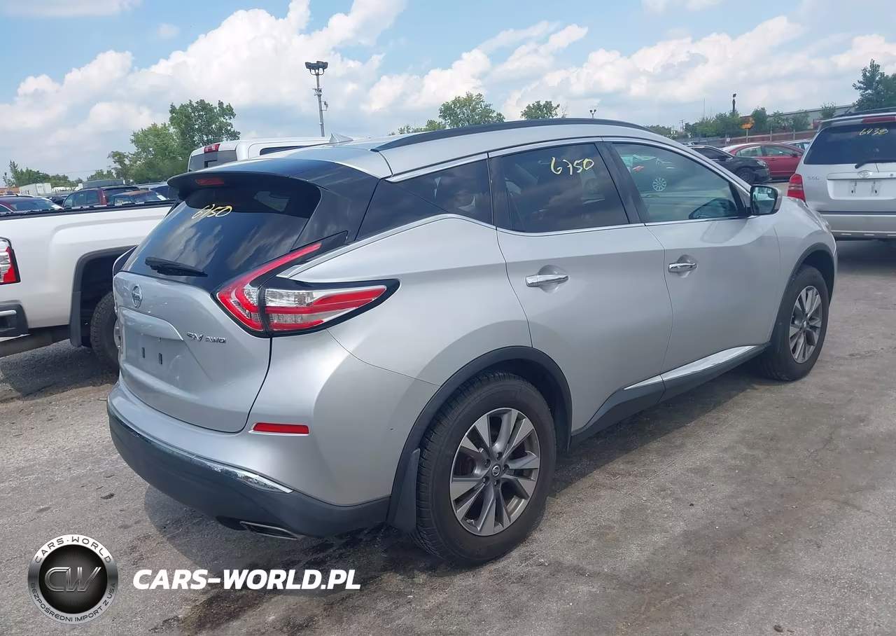 2015 Nissan Murano Sv VIN:5N1AZ2MH8FN247991 - 4