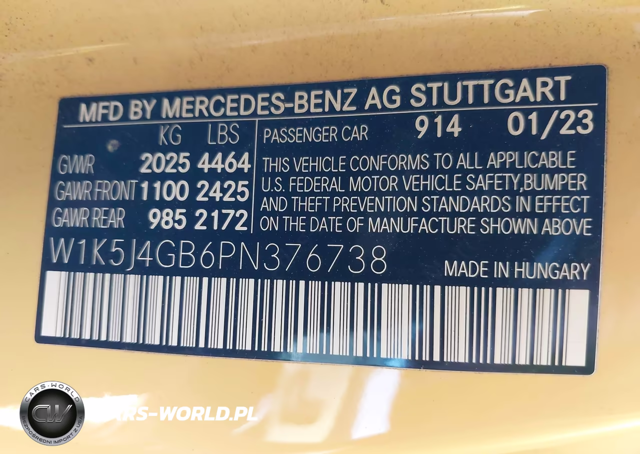 2023 Mercedes-Benz Cla 250 Coupe VIN:W1K5J4GB6PN376738 - 9