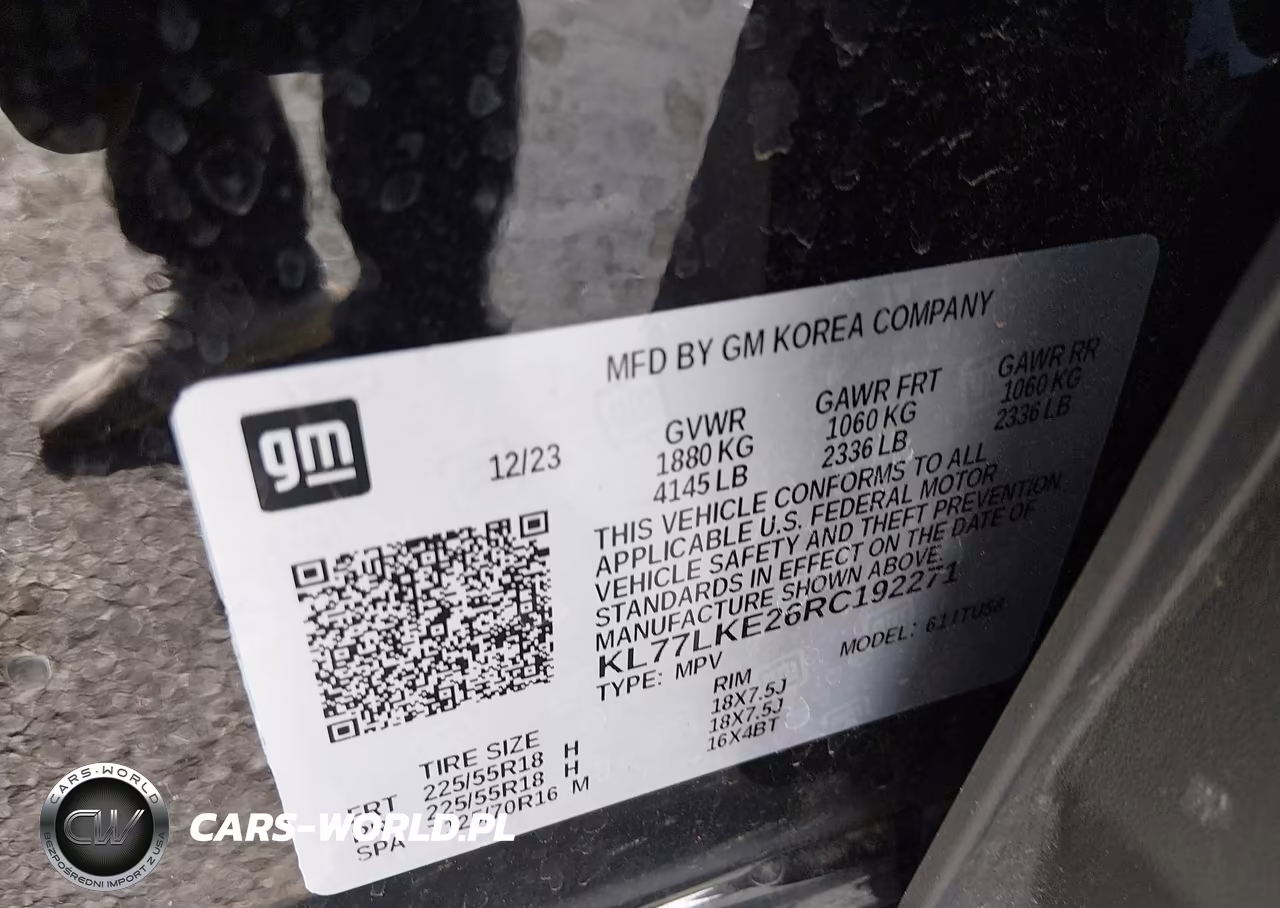 2024 Chevrolet Trax Fwd Activ VIN:KL77LKE26RC192271 - 9