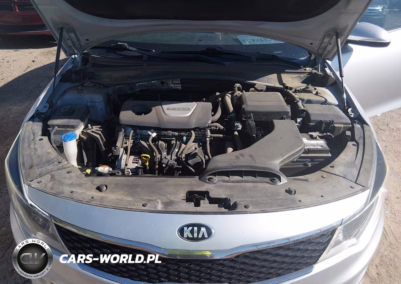 2016 Kia Optima Lx Turbo VIN:5XXGT4L17GG050730 - 10