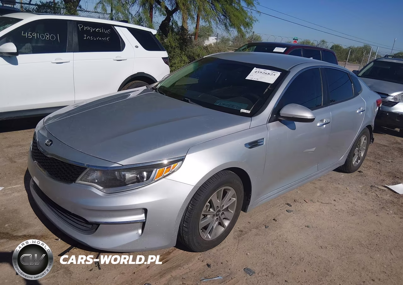 2016 Kia Optima Lx Turbo VIN:5XXGT4L17GG050730 - 2