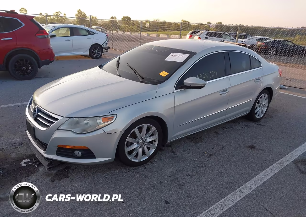 2010 Volkswagen Cc Sport VIN:WVWNL7AN9AE523473 - 2