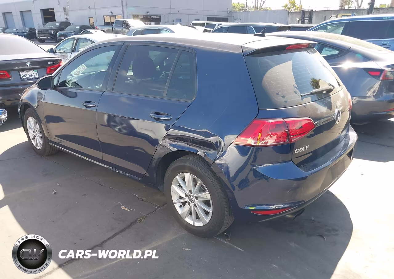 2015 Volkswagen Golf Tsi S 4-Door VIN:3VW217AU4FM082575 - 3
