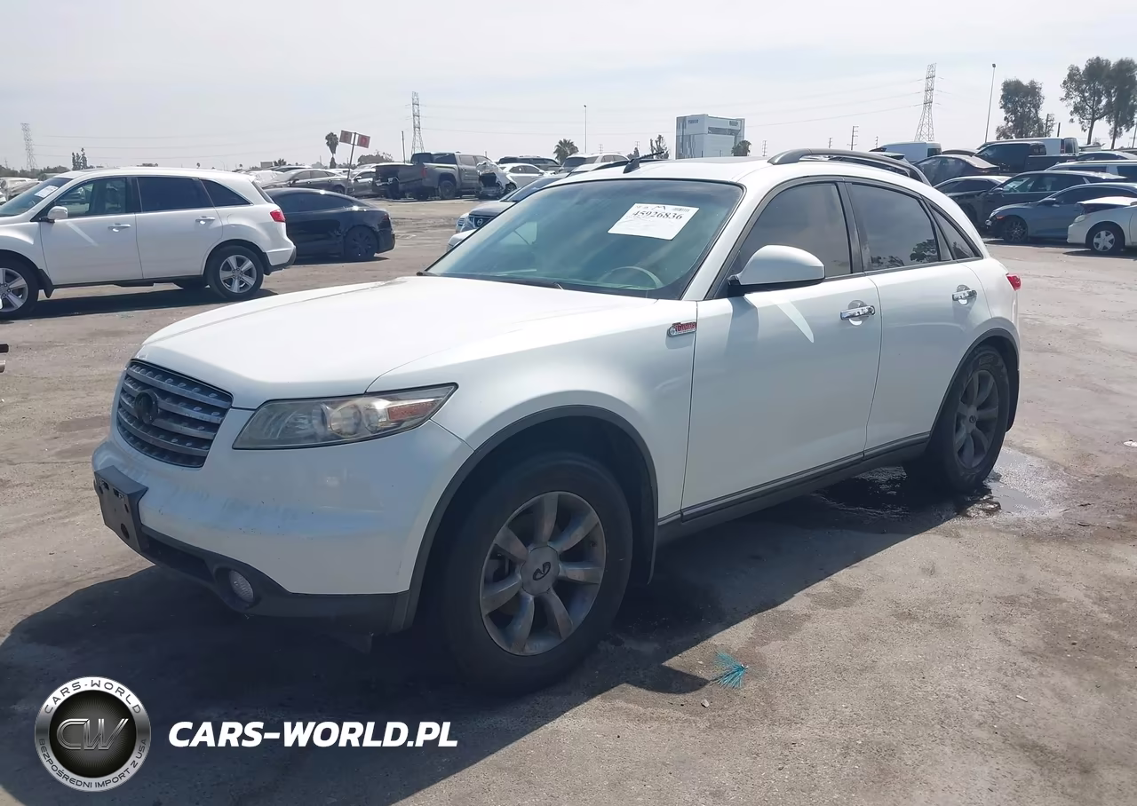 2005 Infiniti Fx35 VIN:JNRAS08W05X211348 - 2