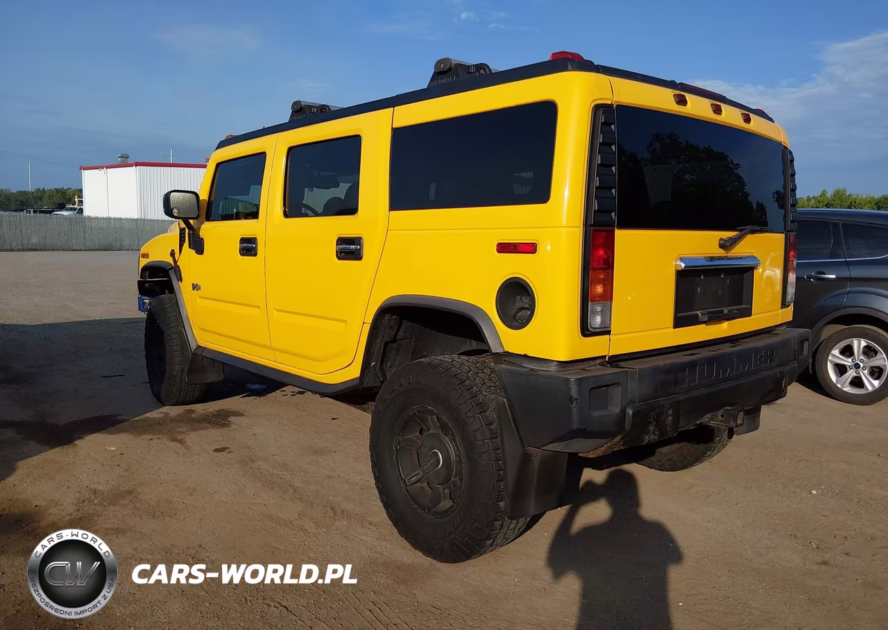 2003 Hummer H2 VIN:5GRGN23U03H140662 - 3
