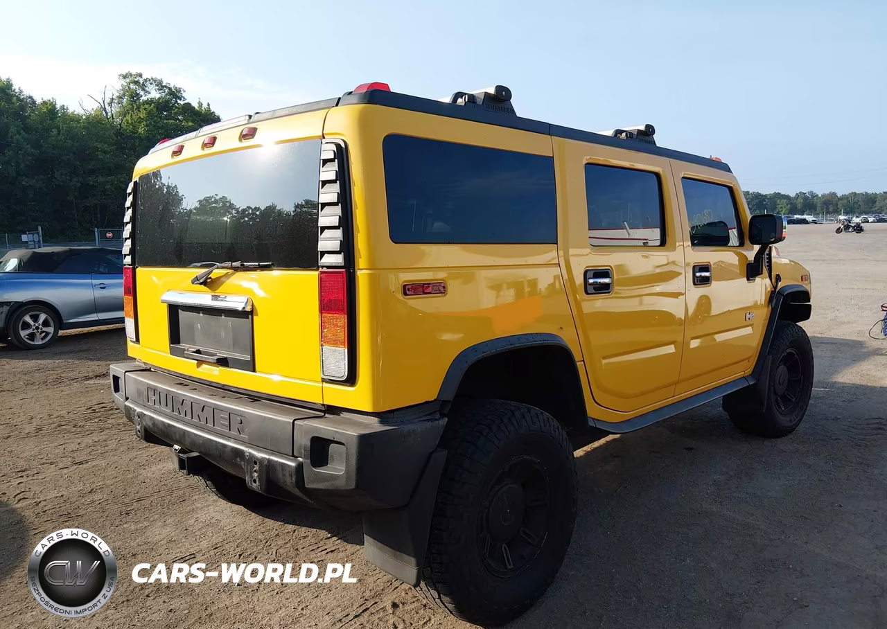 2003 Hummer H2 VIN:5GRGN23U03H140662 - 4