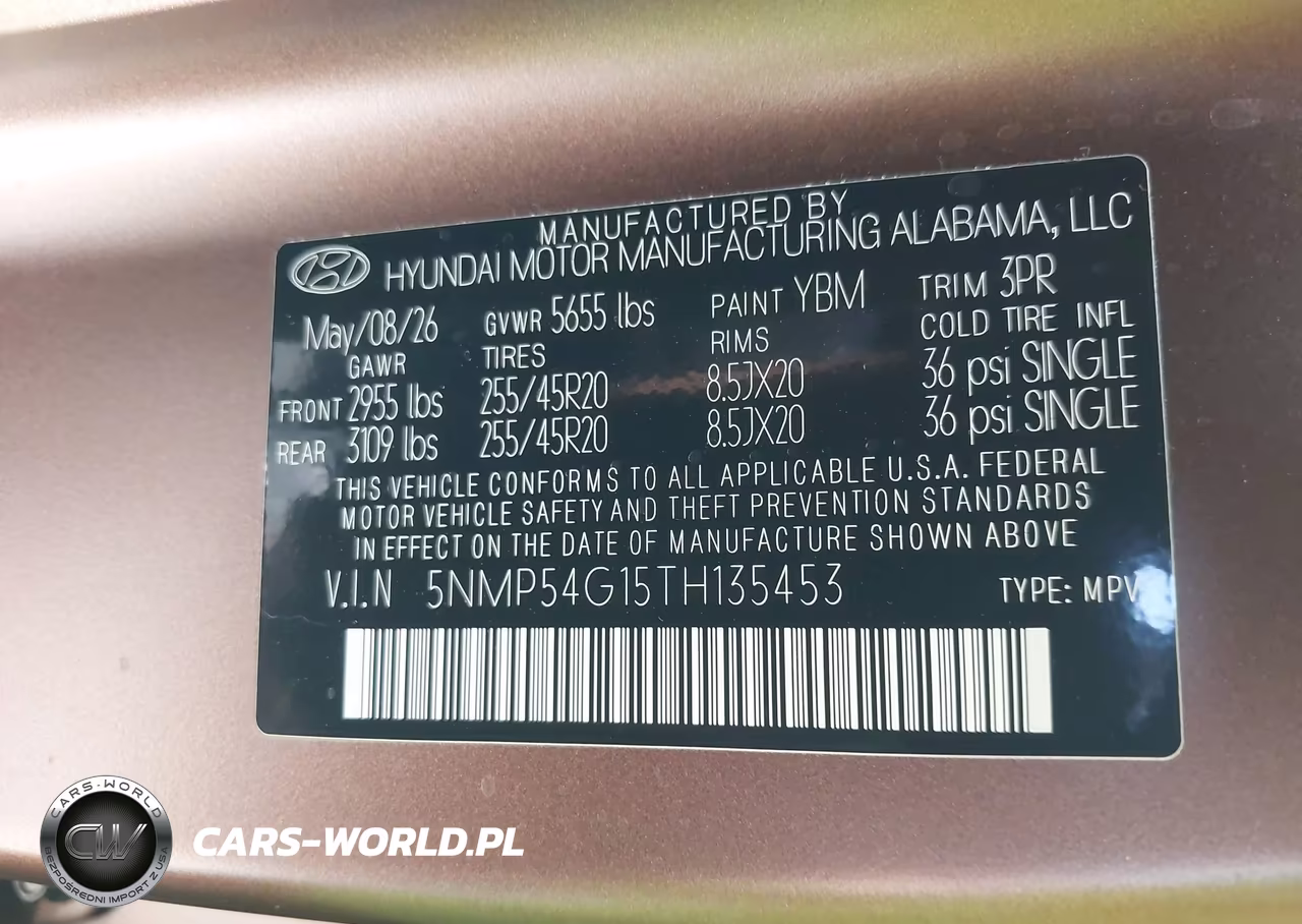 2026 Hyundai Santa Fe Hybrid Calligraphy VIN:5NMP54G15TH135453 - 9