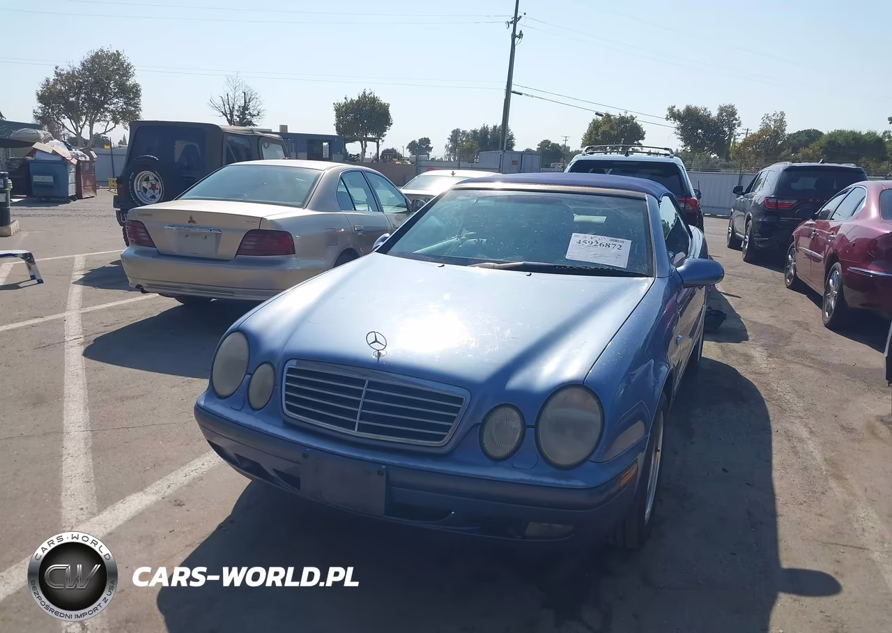 1999 Mercedes-Benz Clk 320 VIN:WDBLK65G6XT020390 - 2